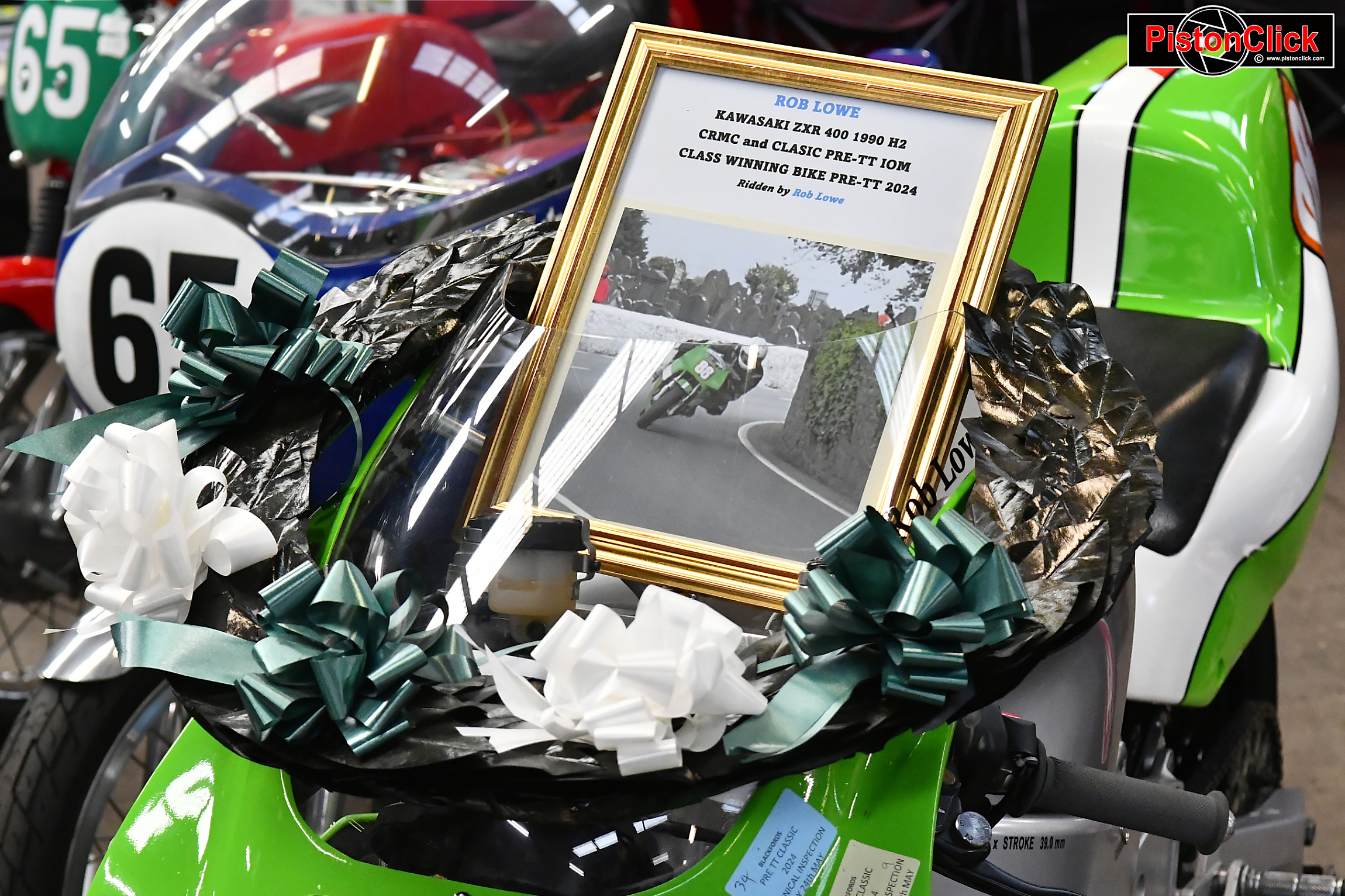 Kawasaki ZXR 400 IoM TT classic