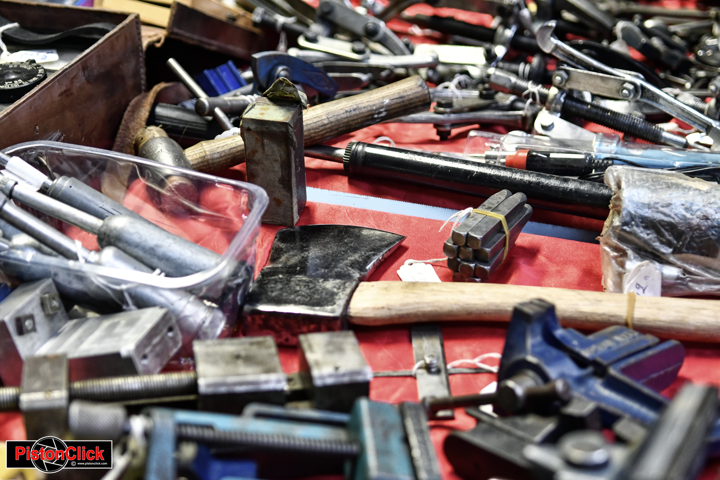 Classic bike show motorcycle stalls at the Newark Show Ground