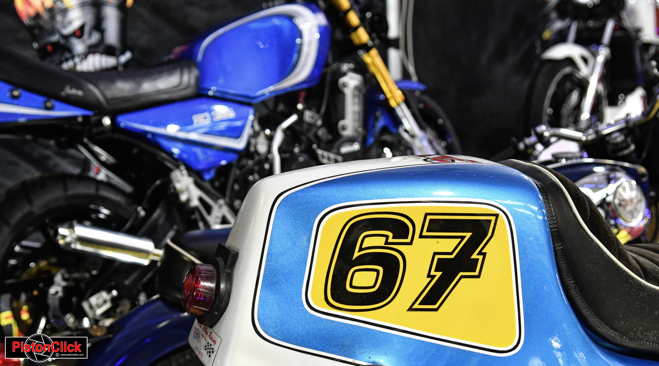 UK Two Strokes Motorcycle Club at the Classic Bike Guide Winter Classic 2025