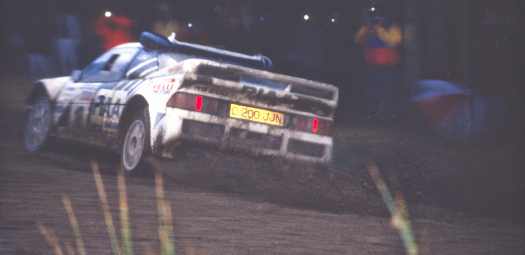 RS200 RAC Rally report