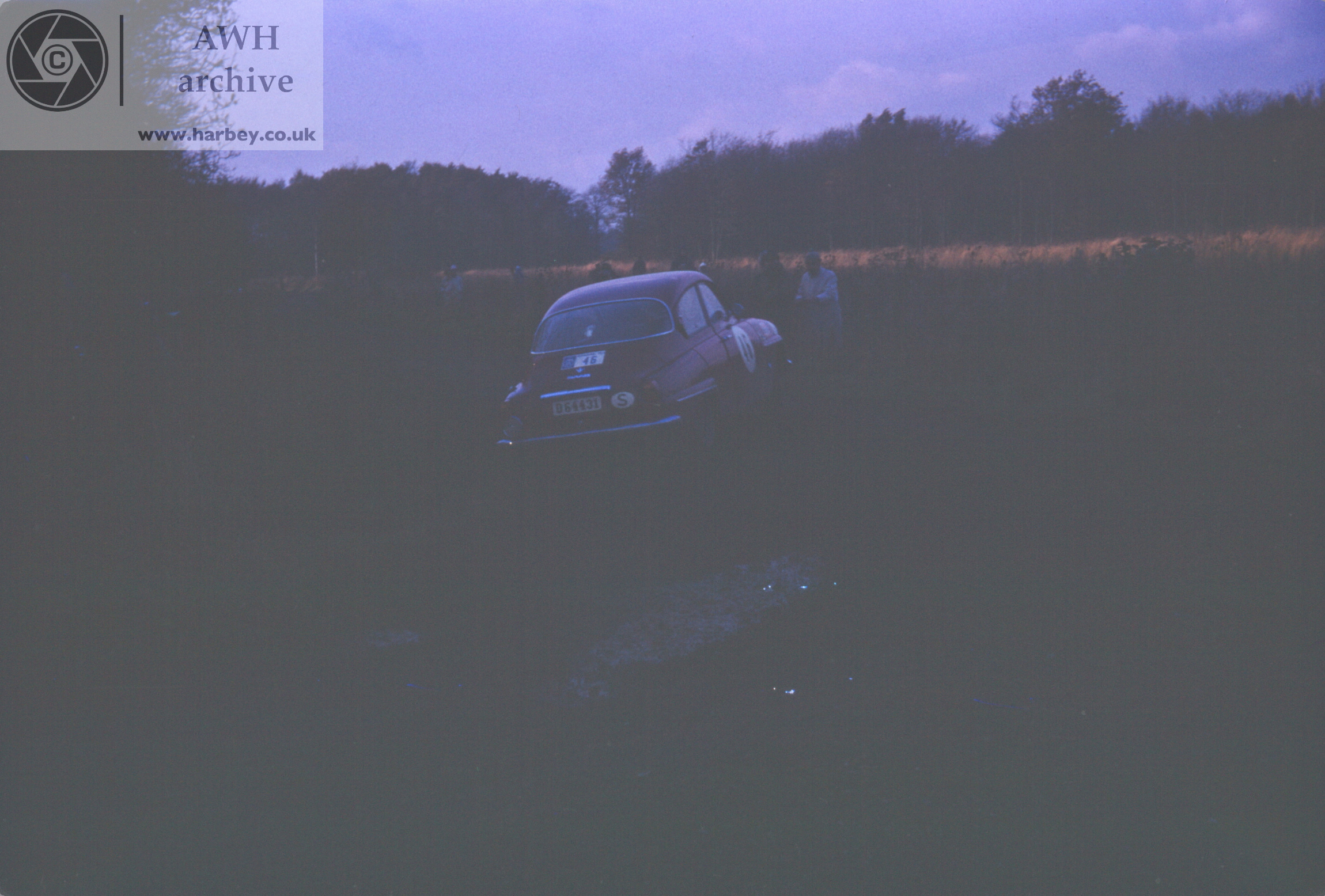 Per Eklund in the Saab RAC Rally 1969