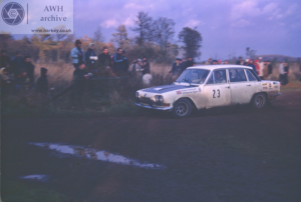 Triumph 2.5PI at the 1969 RAC Rally