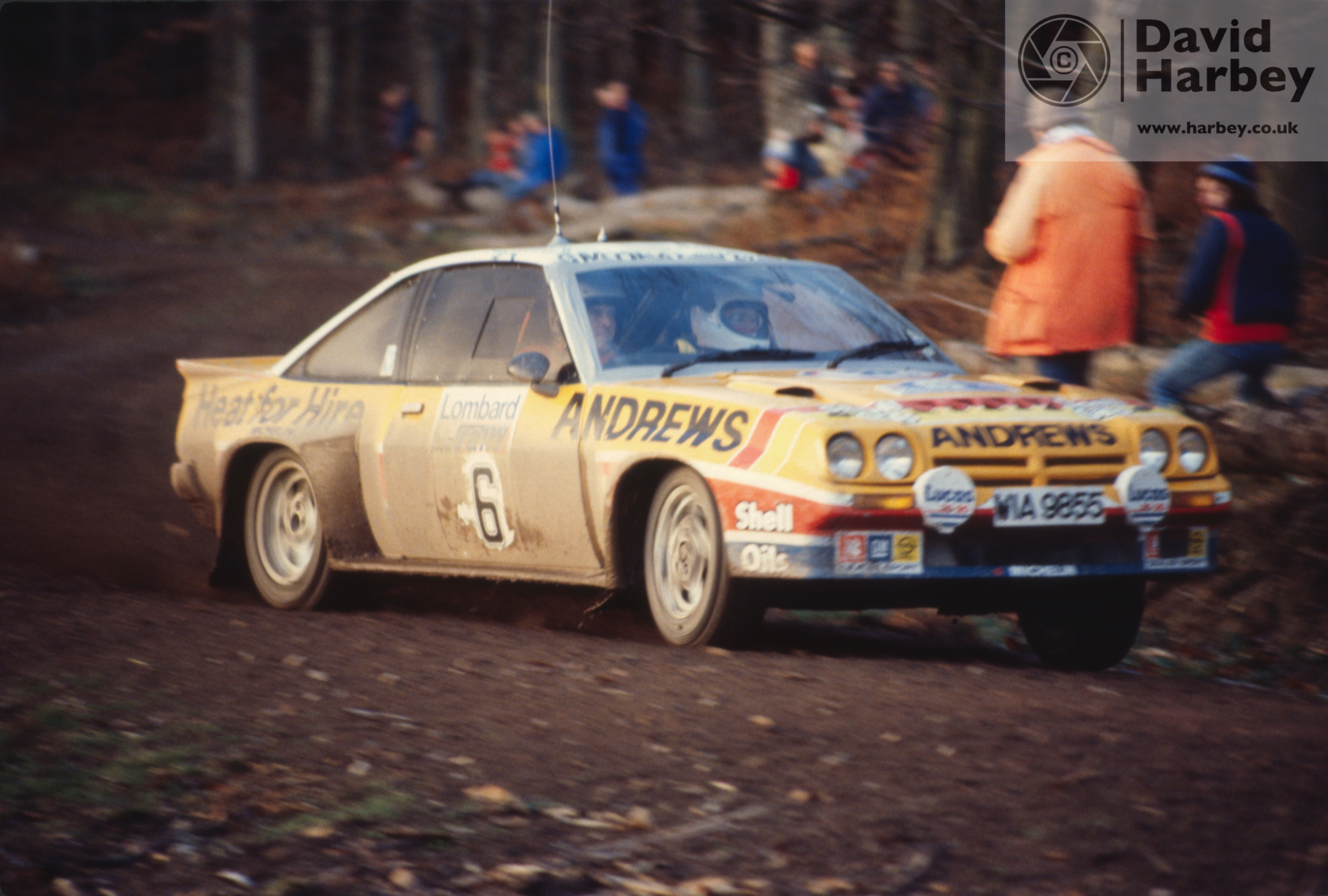 Brookes Forest of Dean RAC Rally 1984