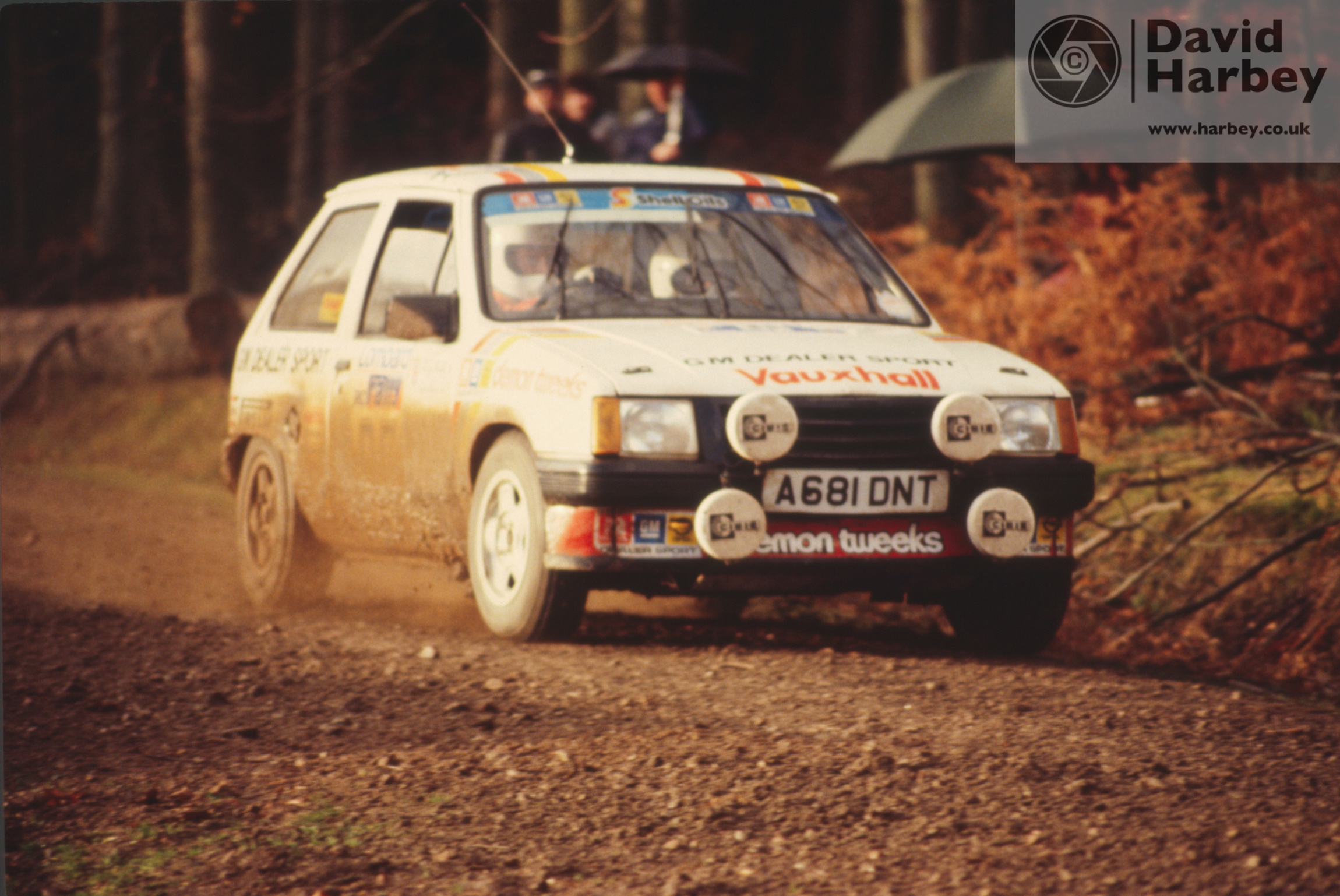 Hockly Forest of Dean RAC Rally 1984