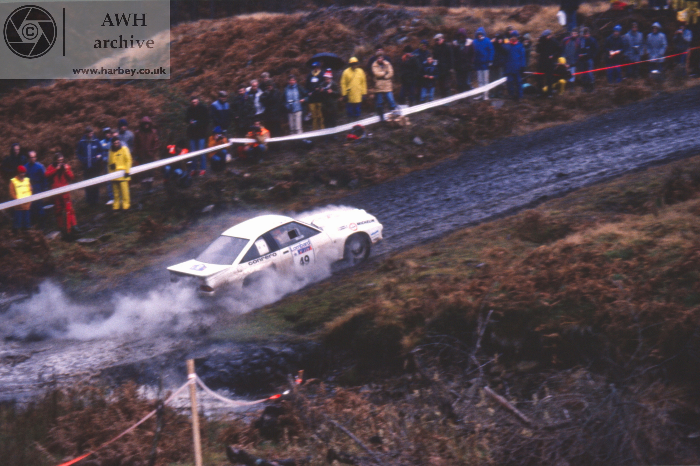 Giovanni Recordati and Freddy Delorme Opel Manta 400