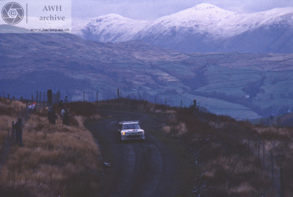 RAC Rally Peugeot 205T16