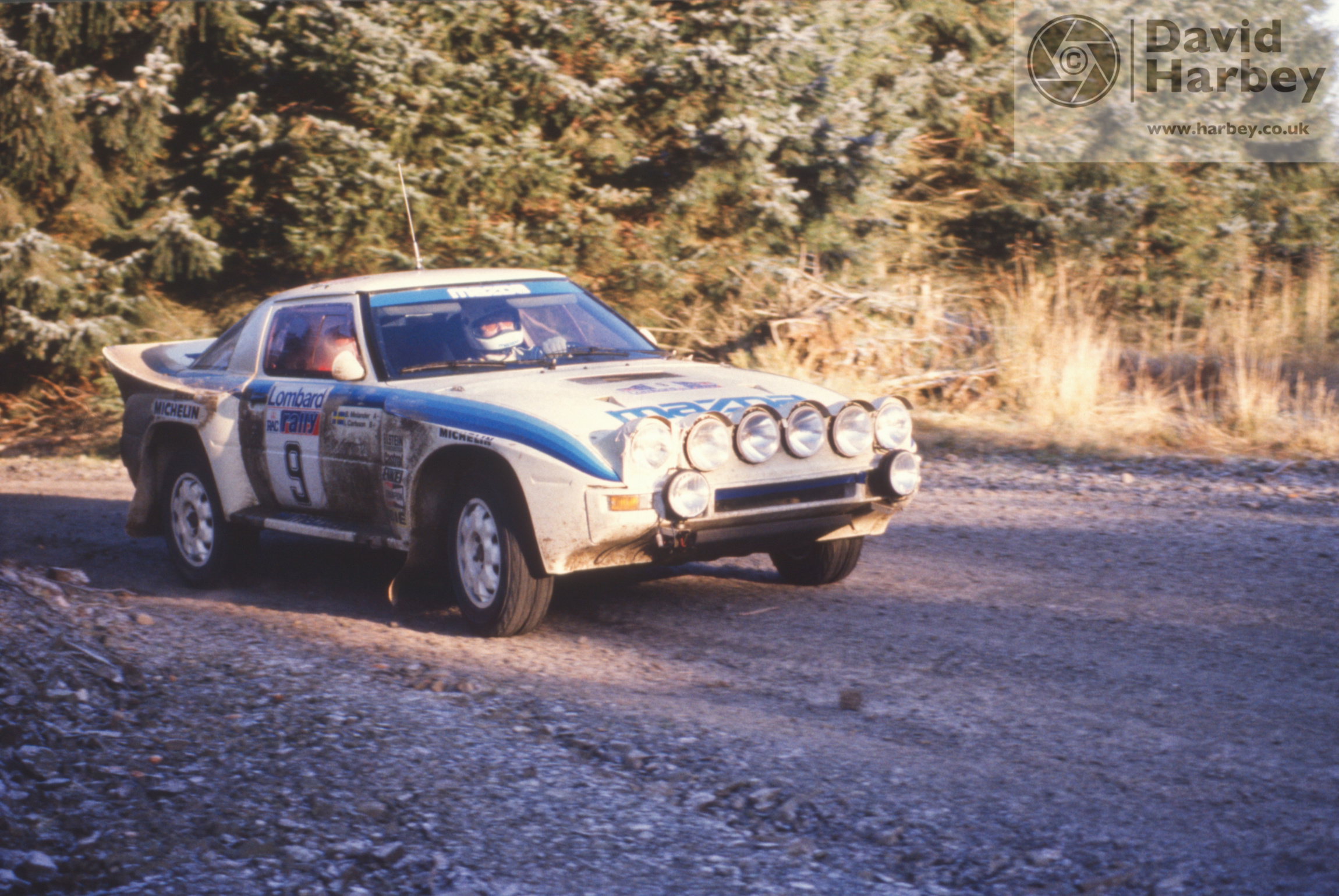 RX7 Rally Car driven by Ingvar Carlsson