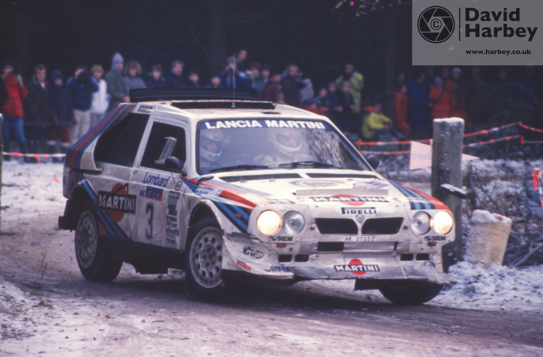 Markku Alen in the Lancia Deltga S4
