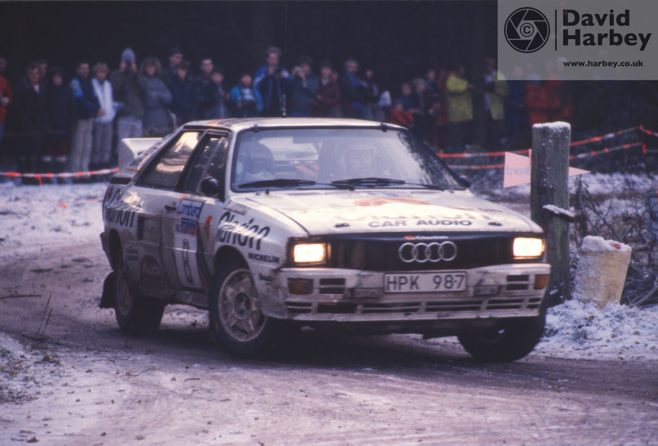 Per Eklund and David Whittock Clumber Park RAC Rally