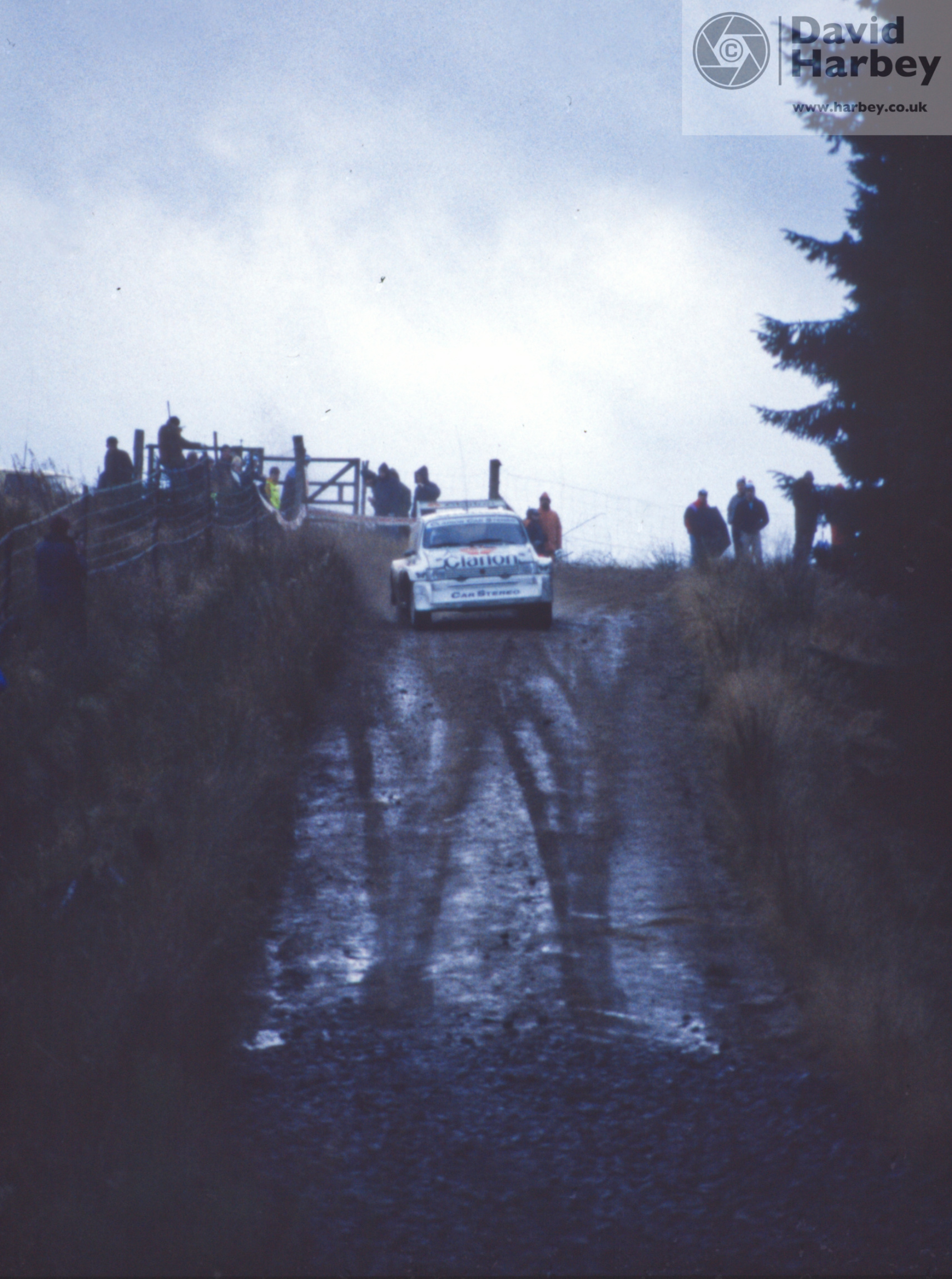 Eklund in the MG Metro 6R4