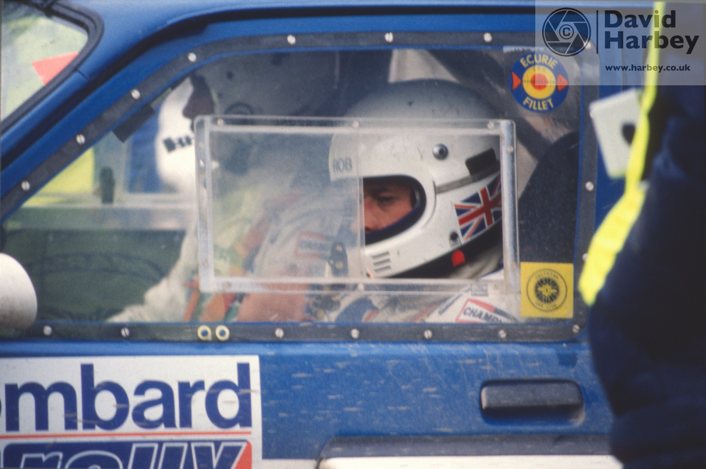 Rob Arthur co-driver with Tony Pond in the MG Metro 6r4