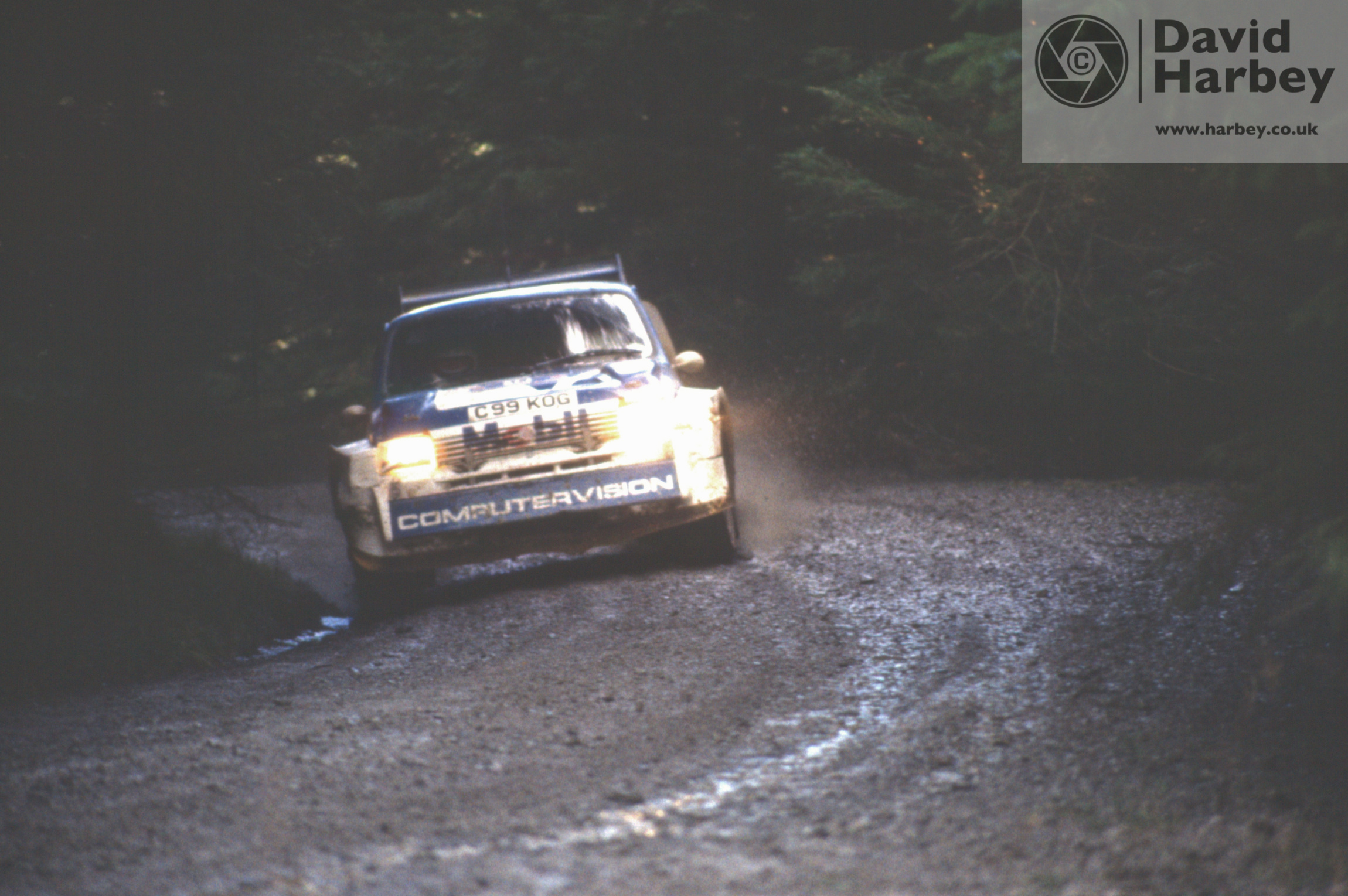 Malcolm Wilson MG Metro 6R4 1986