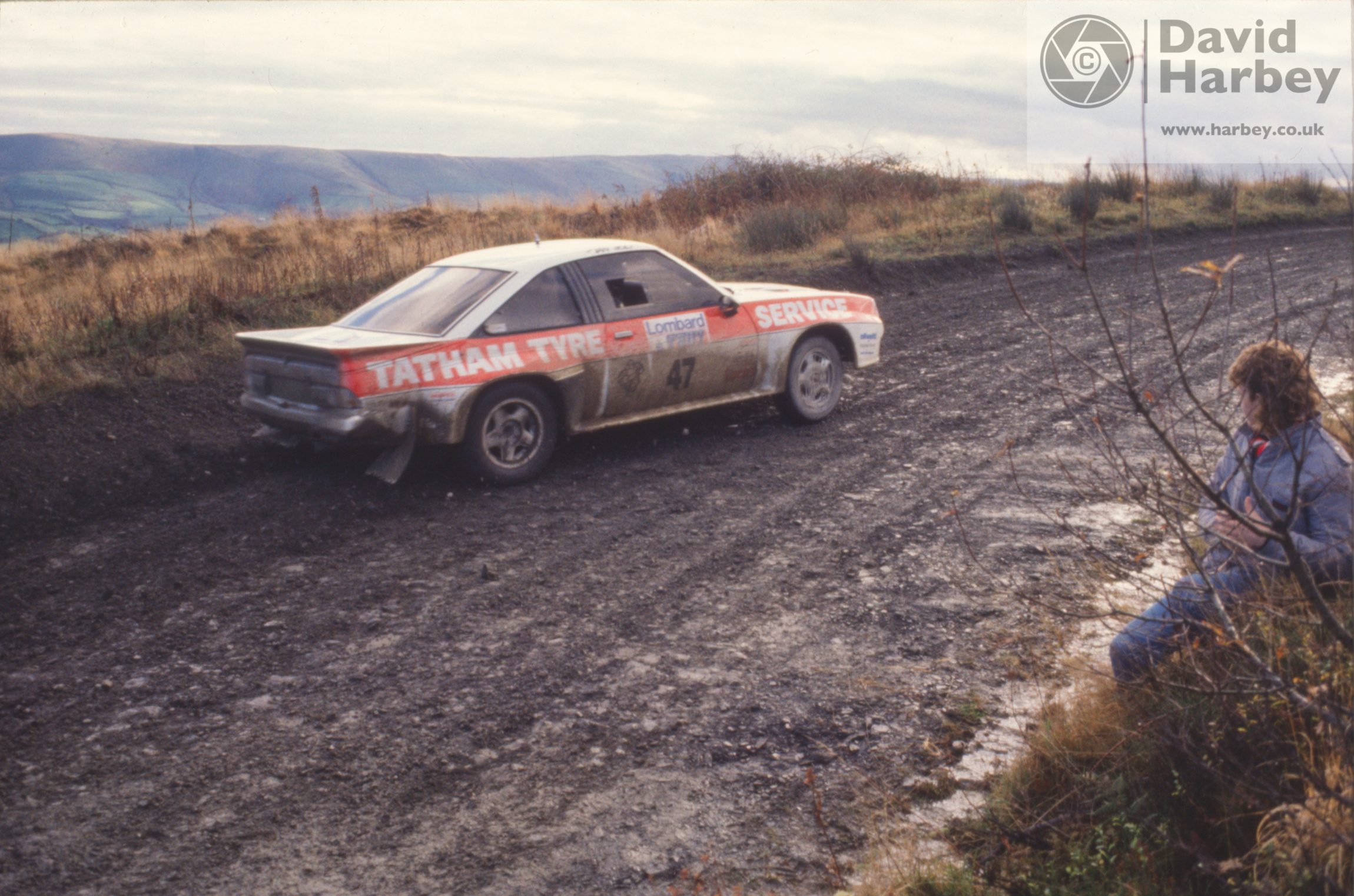 Ian Holt and Phil Sandham Opel Manta 400 1986 RAC Rally
