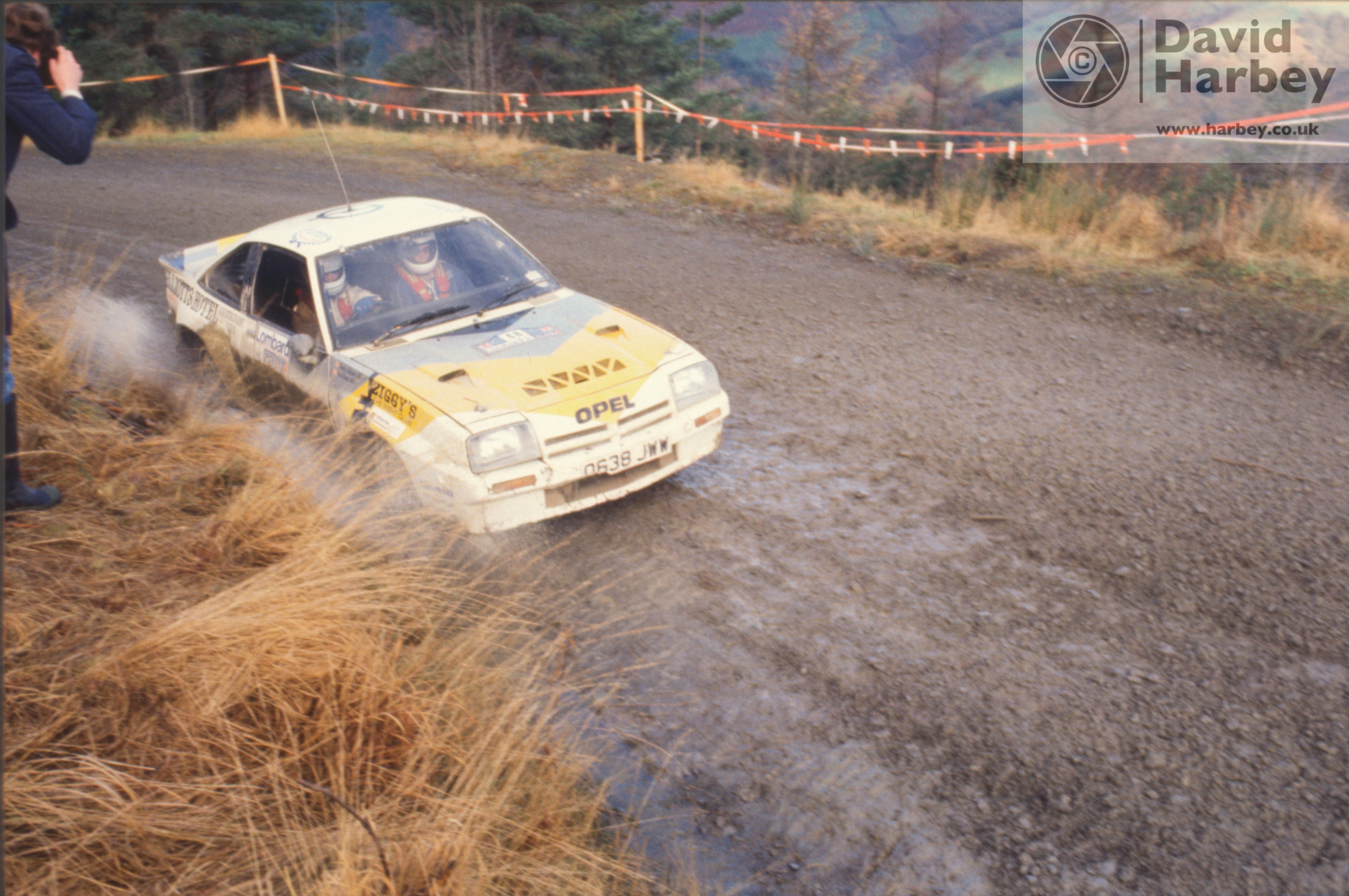 Andy Elliott and Mick Dent Opel Manta 400