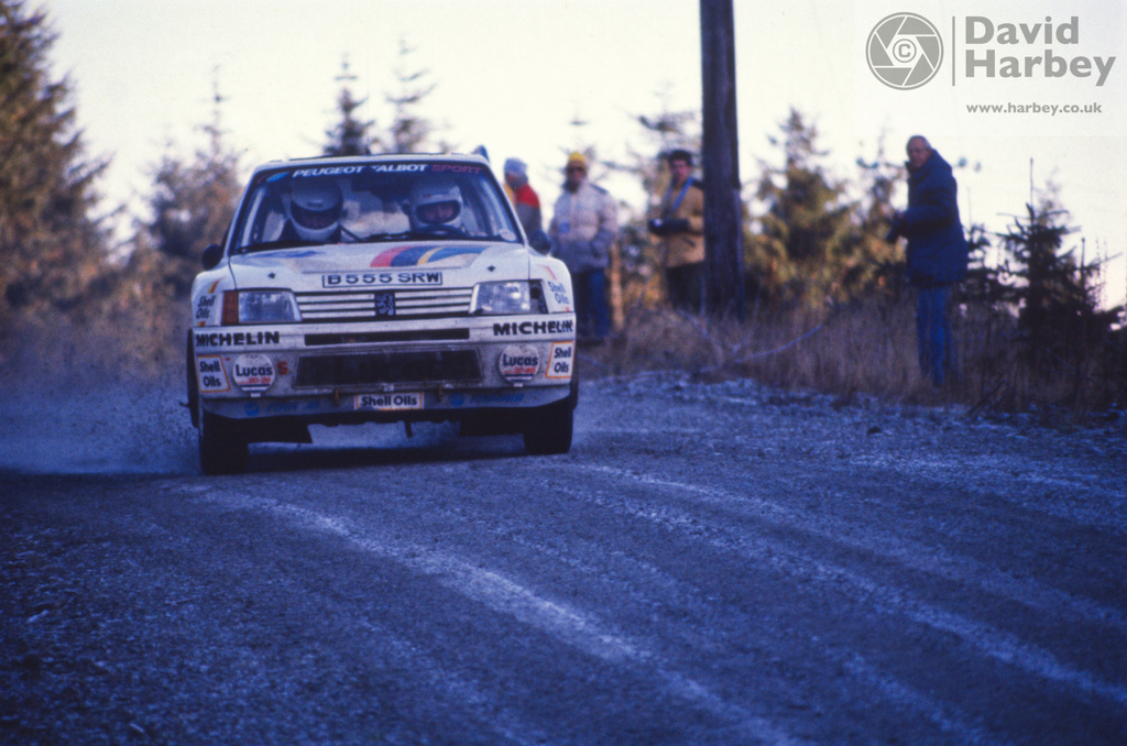 RAC Rally Mikael Sundstrom 205T16