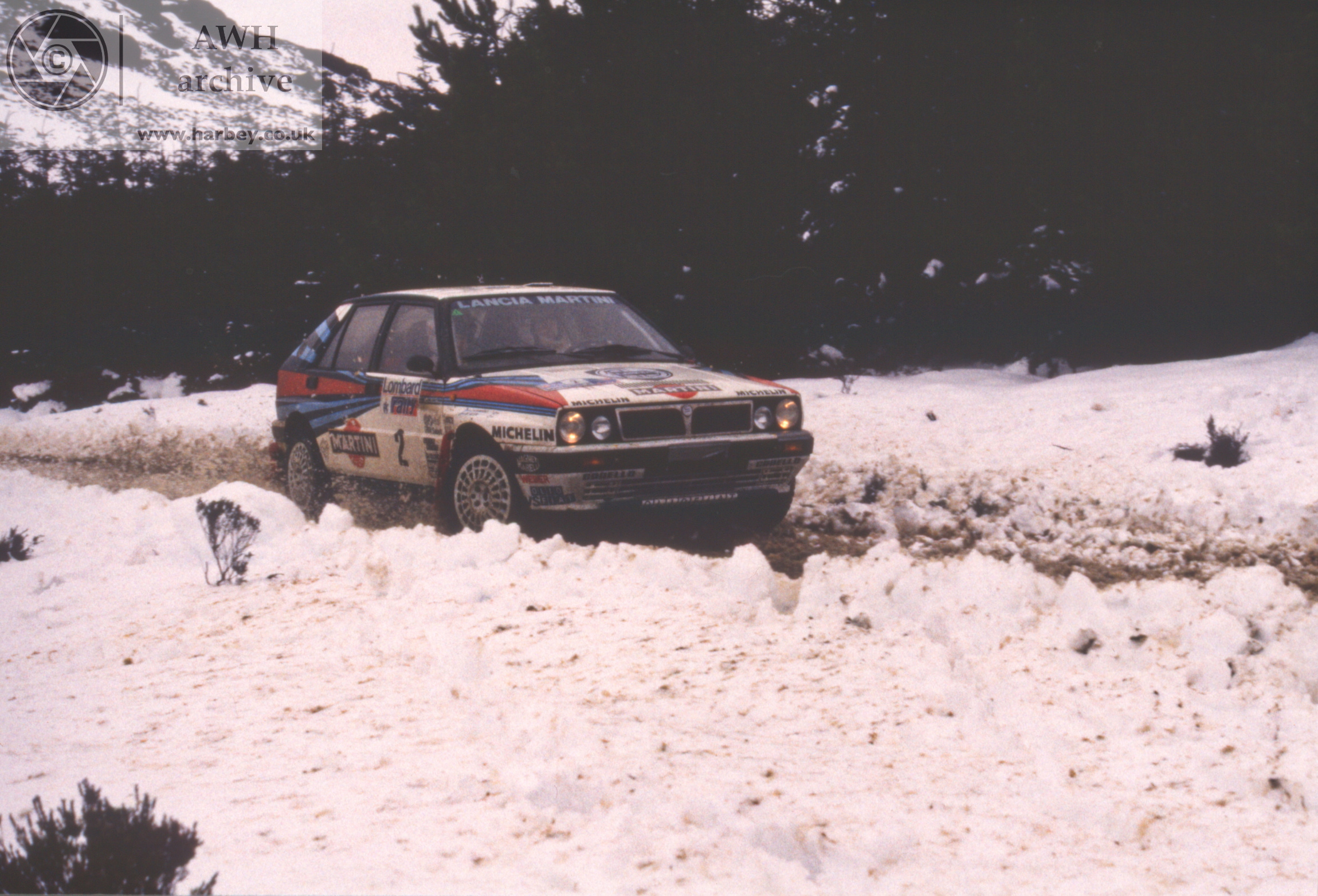 RAC Rally in the snow