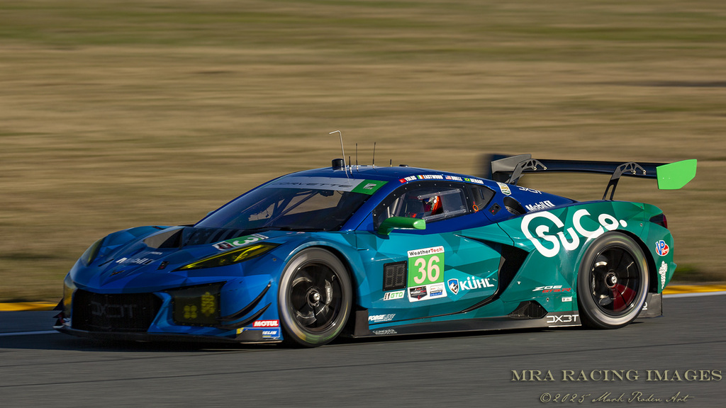 Pipo Derani in the DXDT racing team at the Daytona 24 Hour