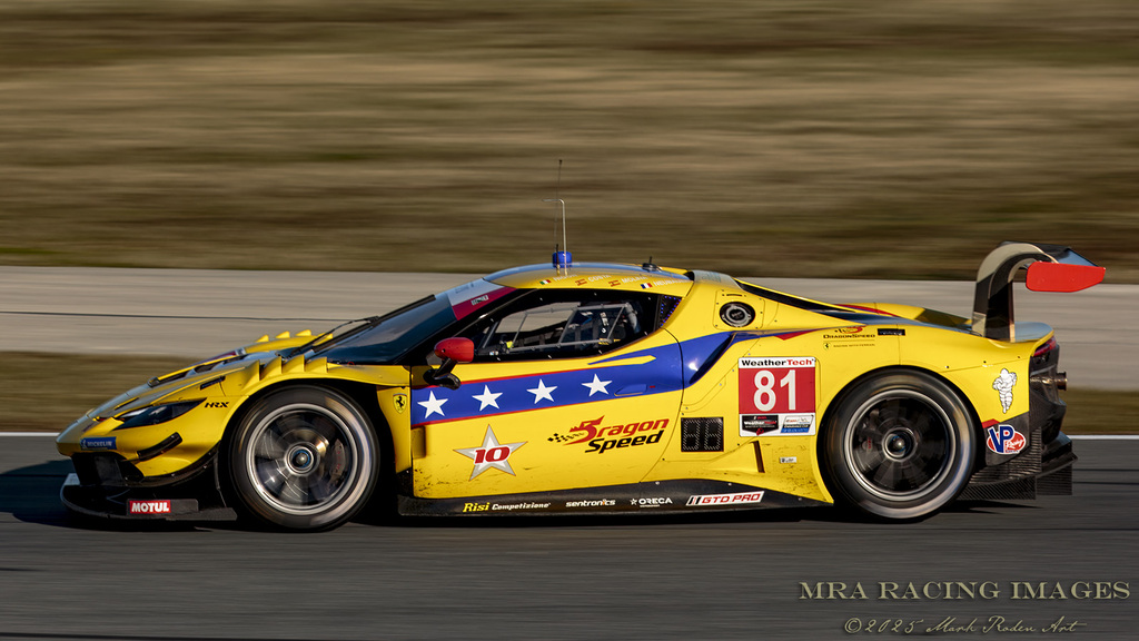 DragonSpeed at the ROAR before the 24