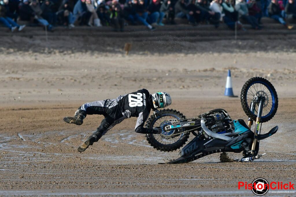 Mablethorpe beach racing January 2024
