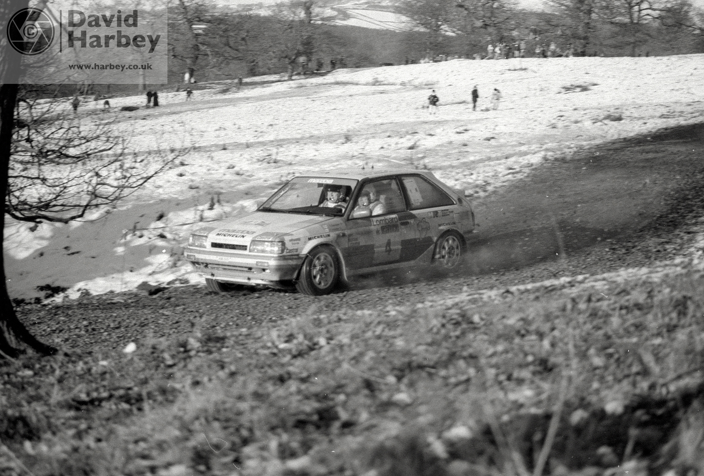 Timo Salonen Mazda 323 4WD rally car