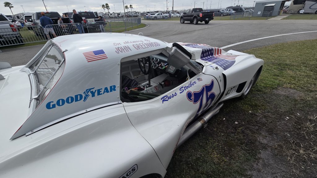 Spirit of Sebring, a 700HP, 555 Cu In mammoth of a Corvette