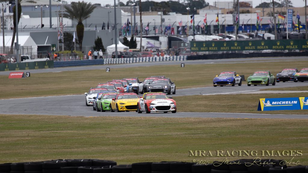 The Rolex 24 Hours of Daytona Mazda MX-5 Cup