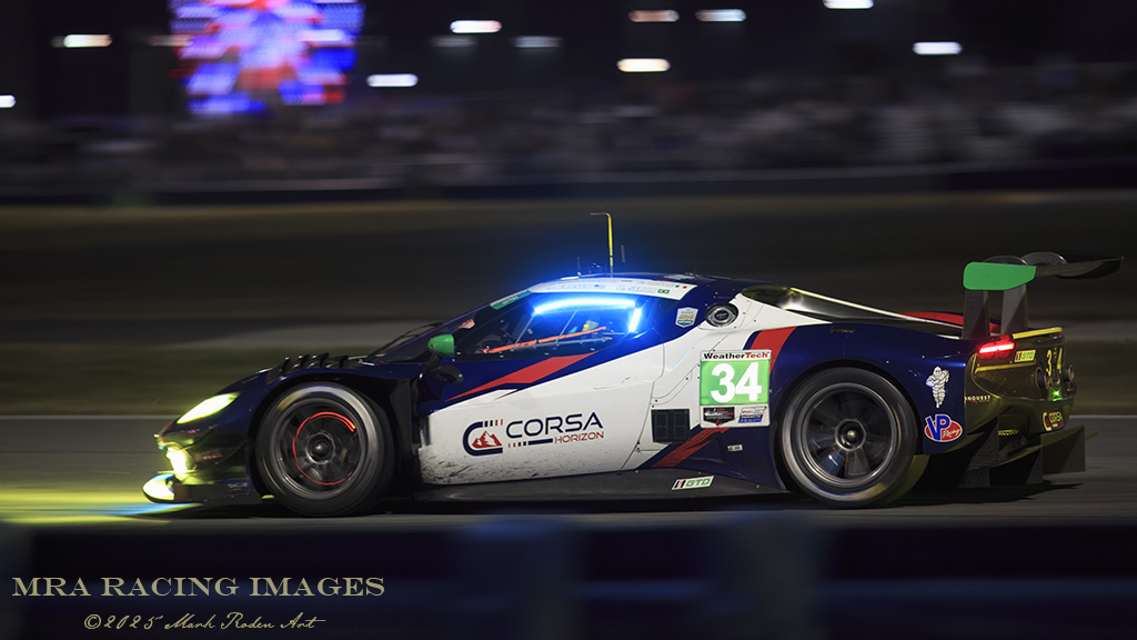 24 Hours of Daytona night racing