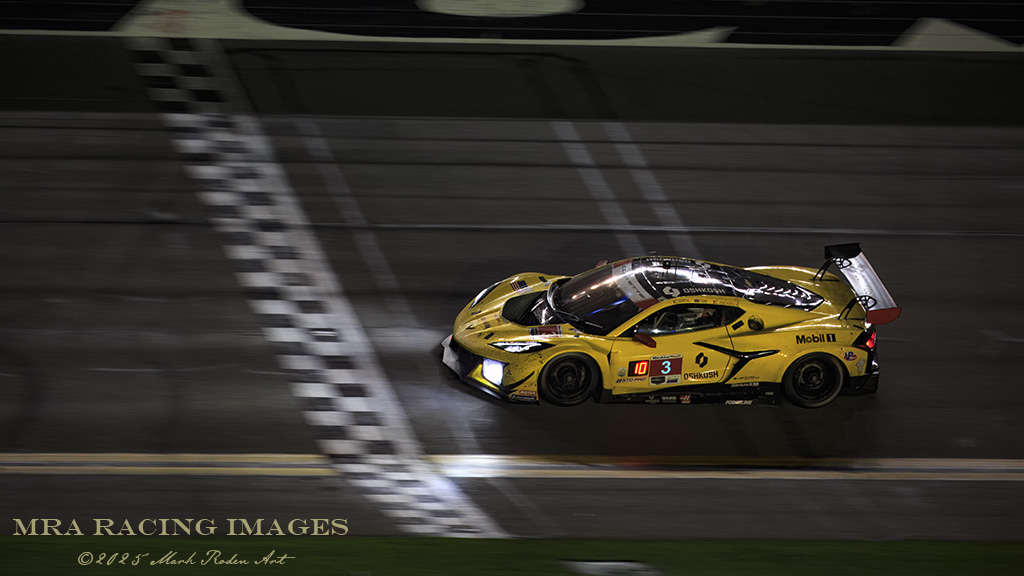 View from the Observation Deck Daytona 24 hour race