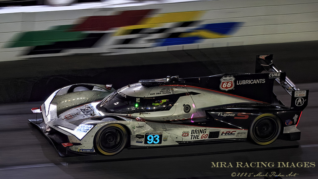 View from the Observation Deck Daytona 24 hour race
