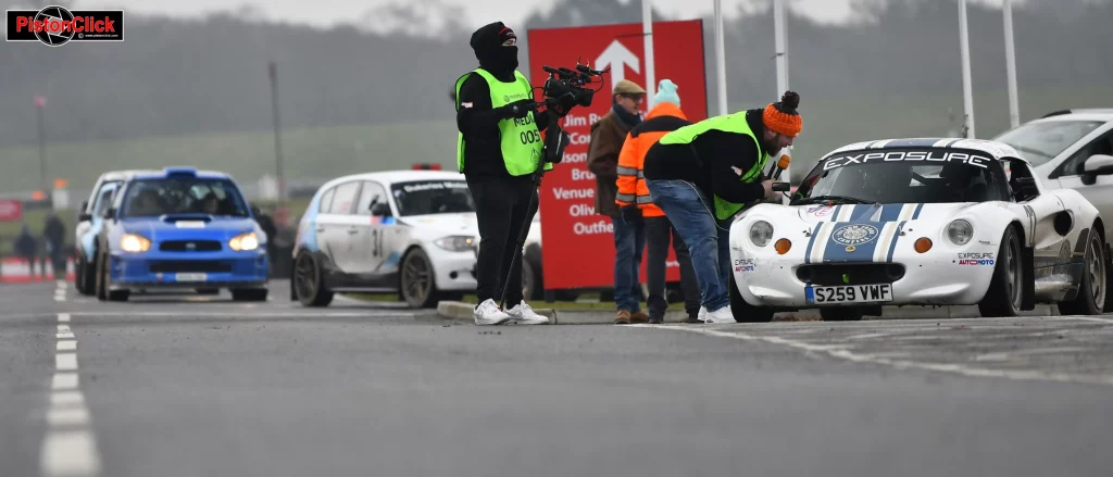 Rally Stage checkpoint Snetterton