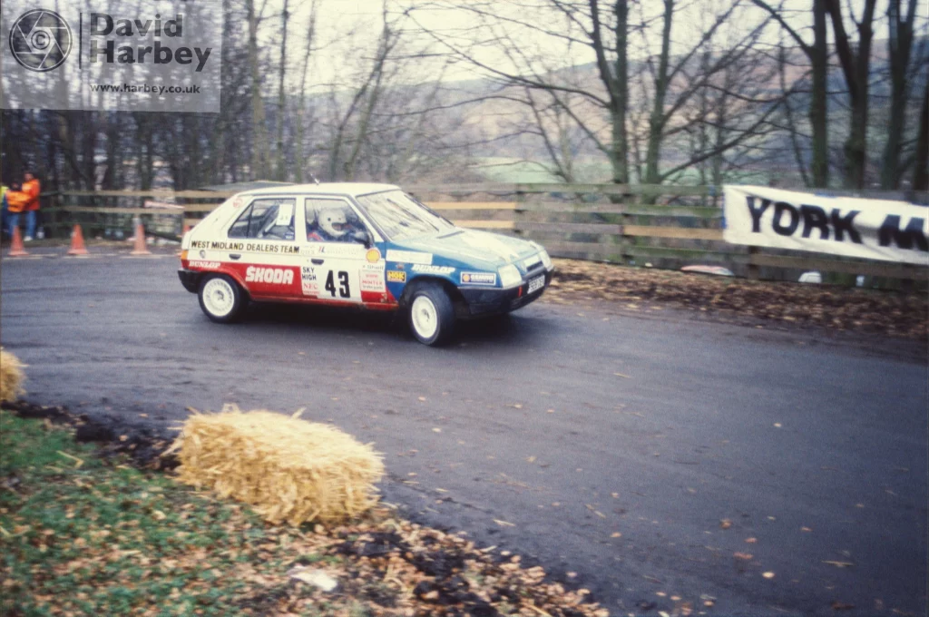 The British Rally Championship Olivers Mount