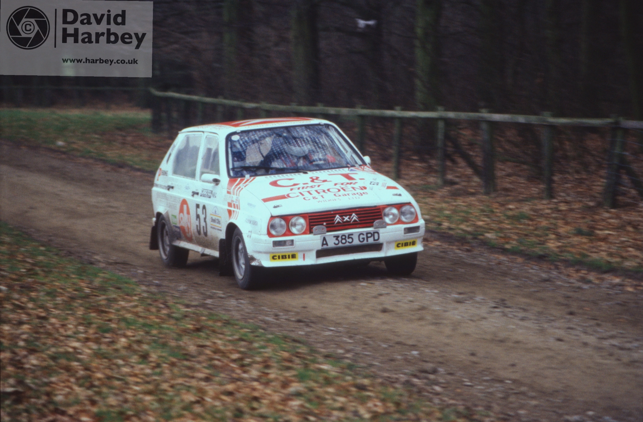 Littler and Carre Rallying at Harewood