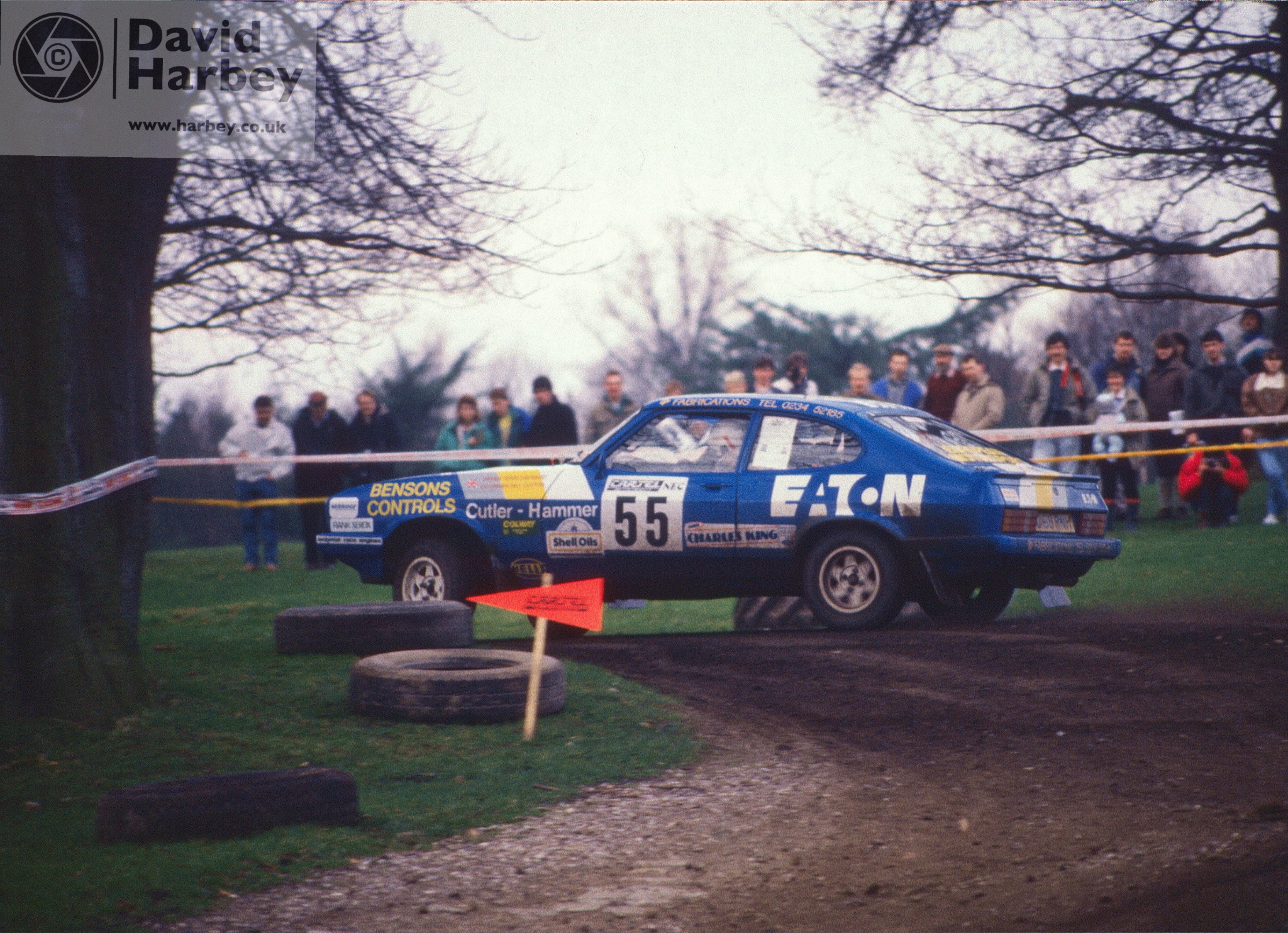Hayward and Cotton Rallying Ford Capri