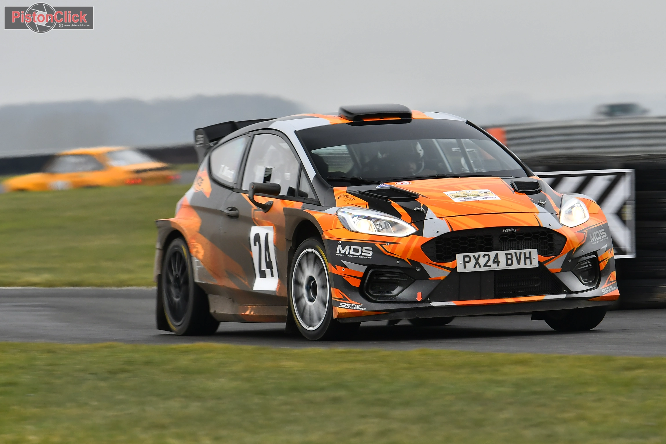 Tarik Minott/ Harry Walshaw Ford Fiesta Rally2