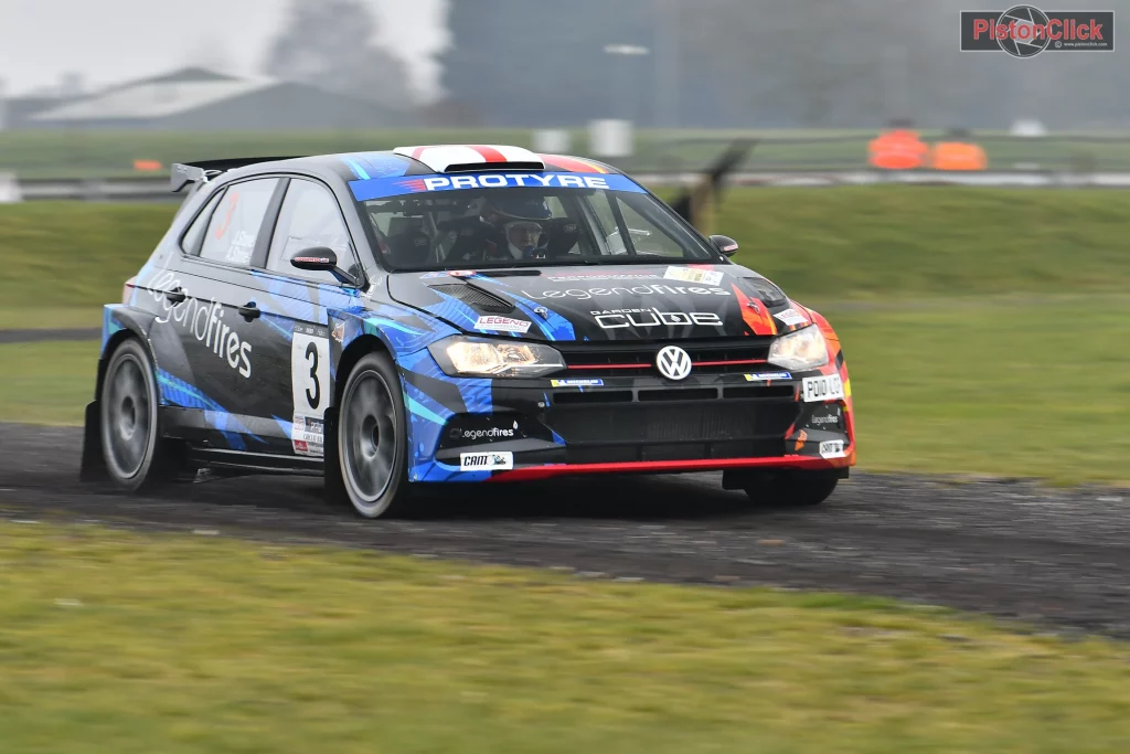 John Stone/ Alex Stone in a VW Polo GTI R5 