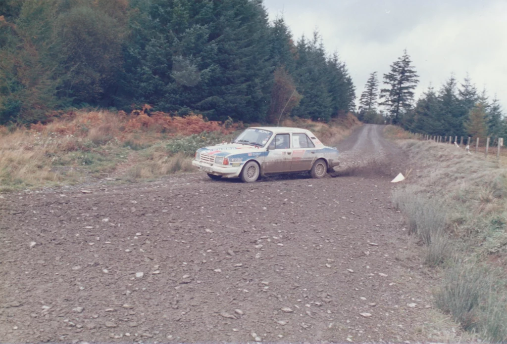 Audi Sport International rally 1989 The British Rally Championship