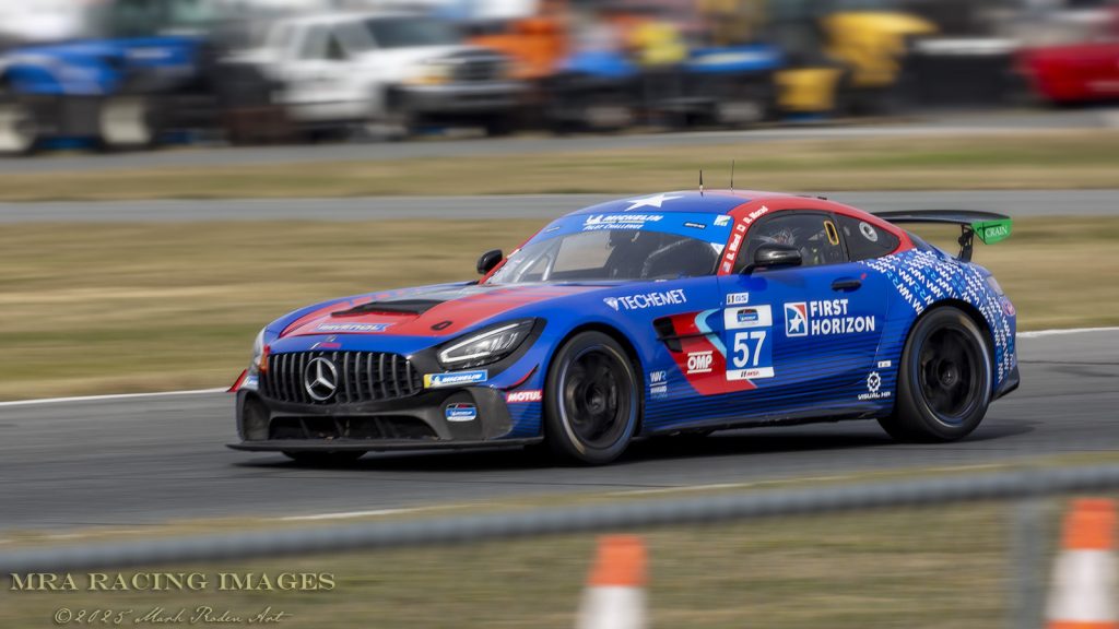 Morad/Ward  Mercedes-AMG GT4 ROAR before the 24