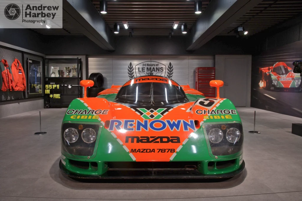 1991 Le Mans winning 787B Mazda museum japan