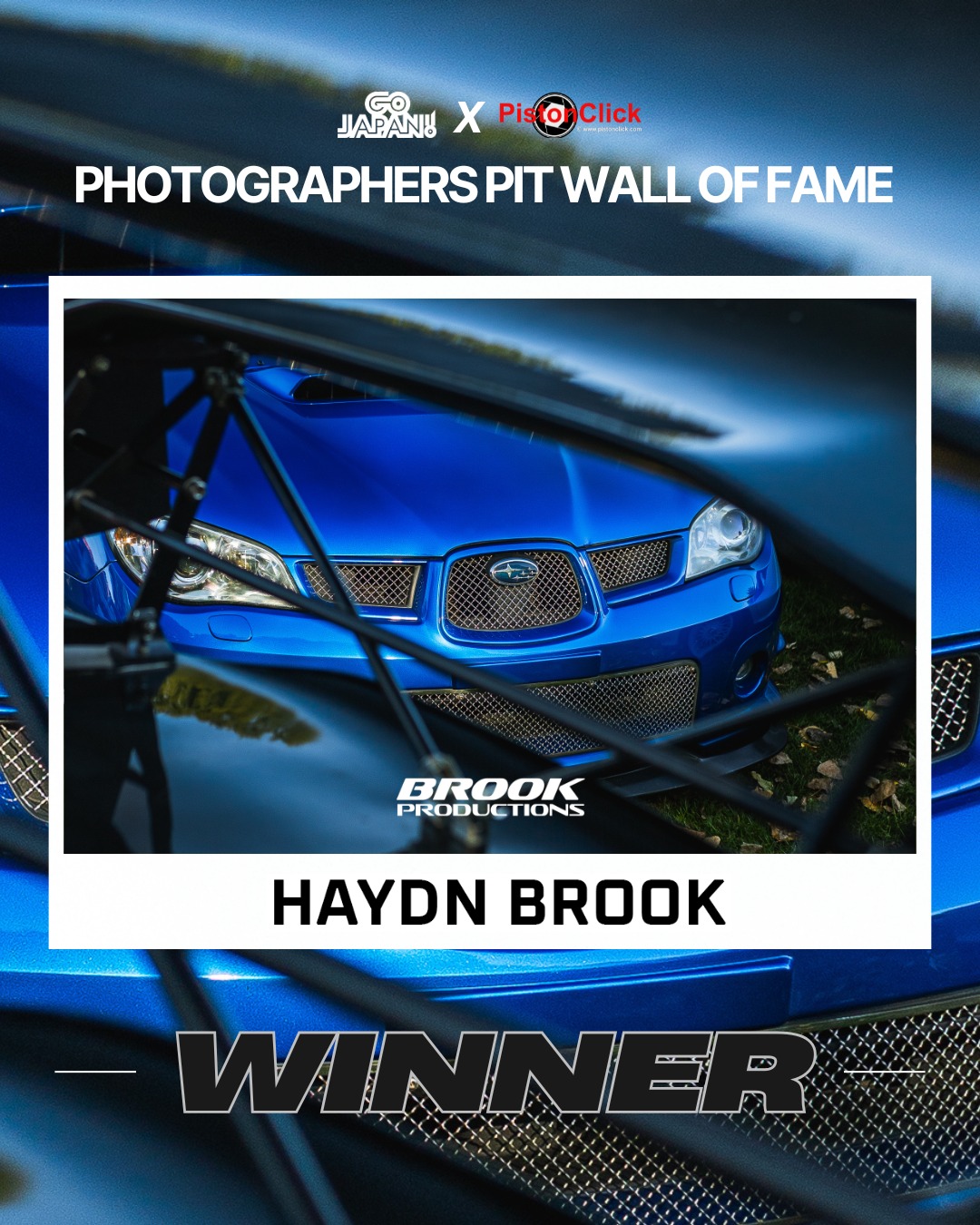 Haydn Brook is our Photographers’ Pit Wall of Fame champion from Go Japan at Brands Hatch