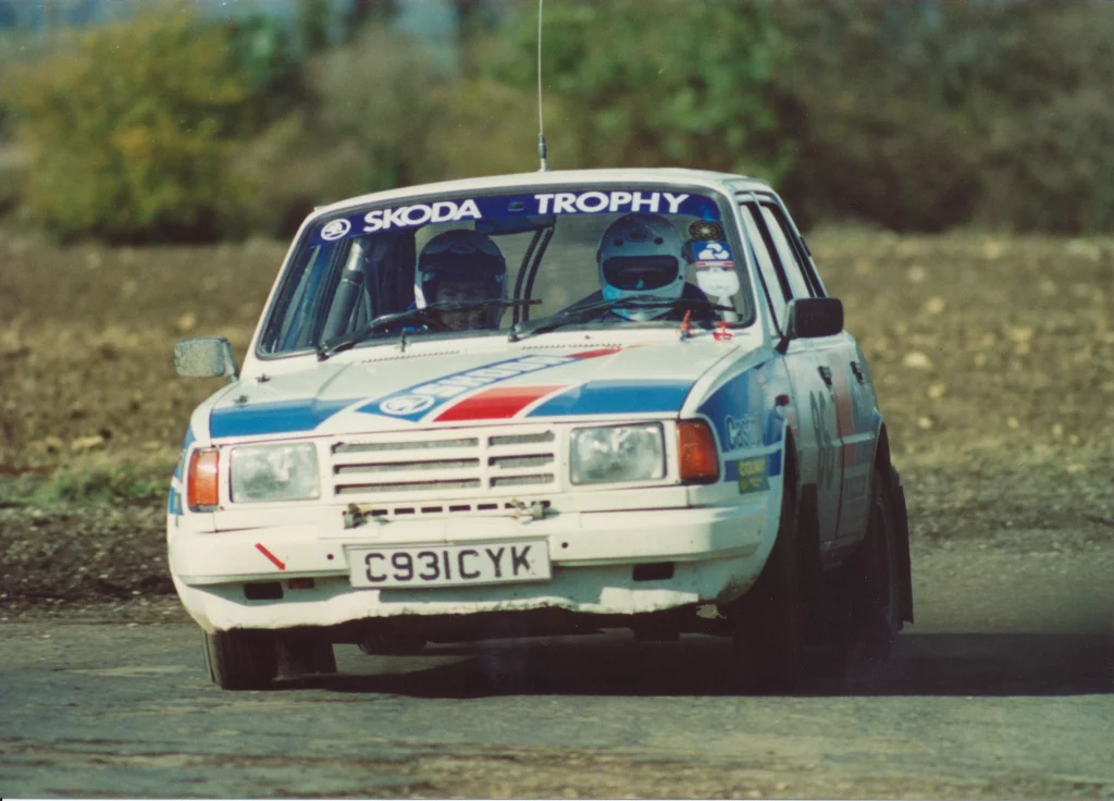 Carfax Stages on Enstone Airfield The British Rally Championship