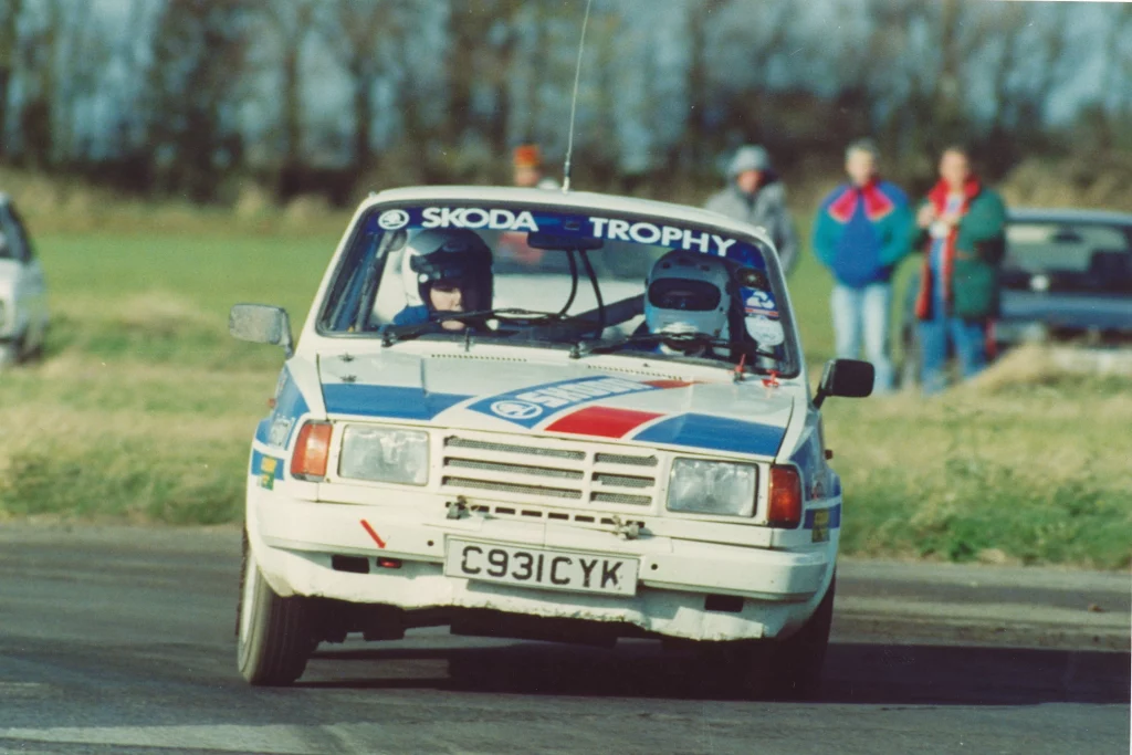 Carfax Stages on Enstone Airfield The British Rally Championship