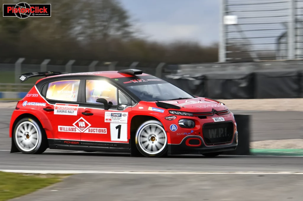 Rallying at Donington Park