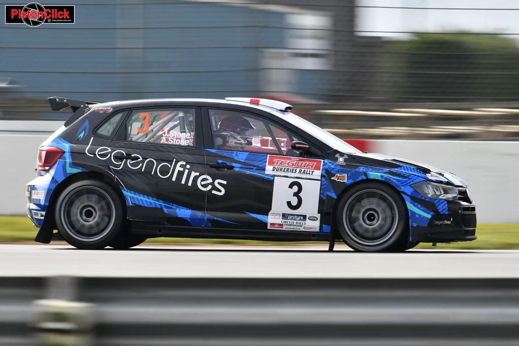 Rallying at Donington Park