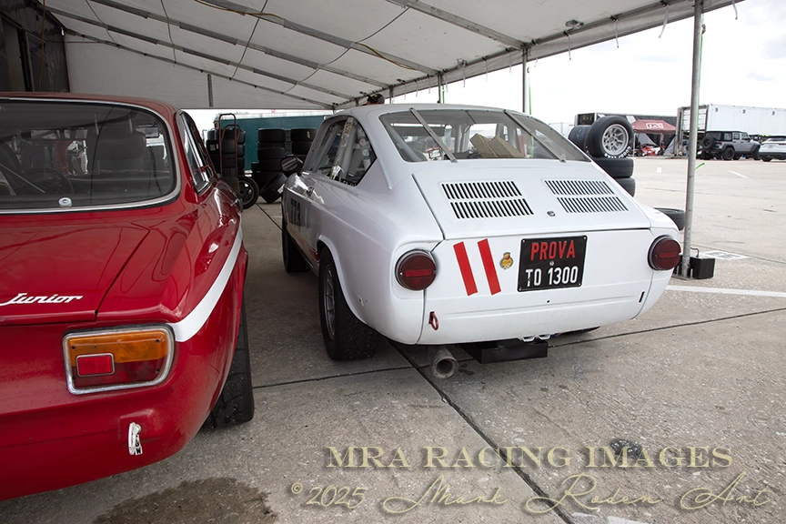 1968 Alfa Romeo GTV at the SVRA Sebring SpeedTour with Trans Am