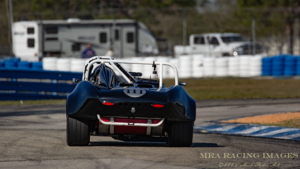 Jonathan DeGaynor in his 1959 Devin Evolution