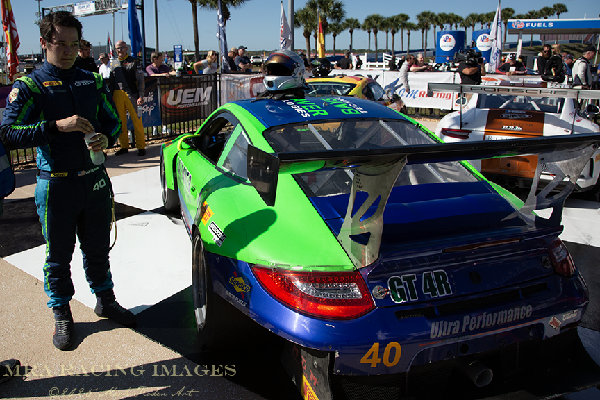 International GT endurance race victory lane Sebring 2025