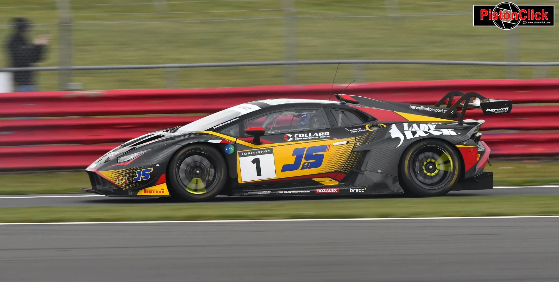 Racing at Silverstone 