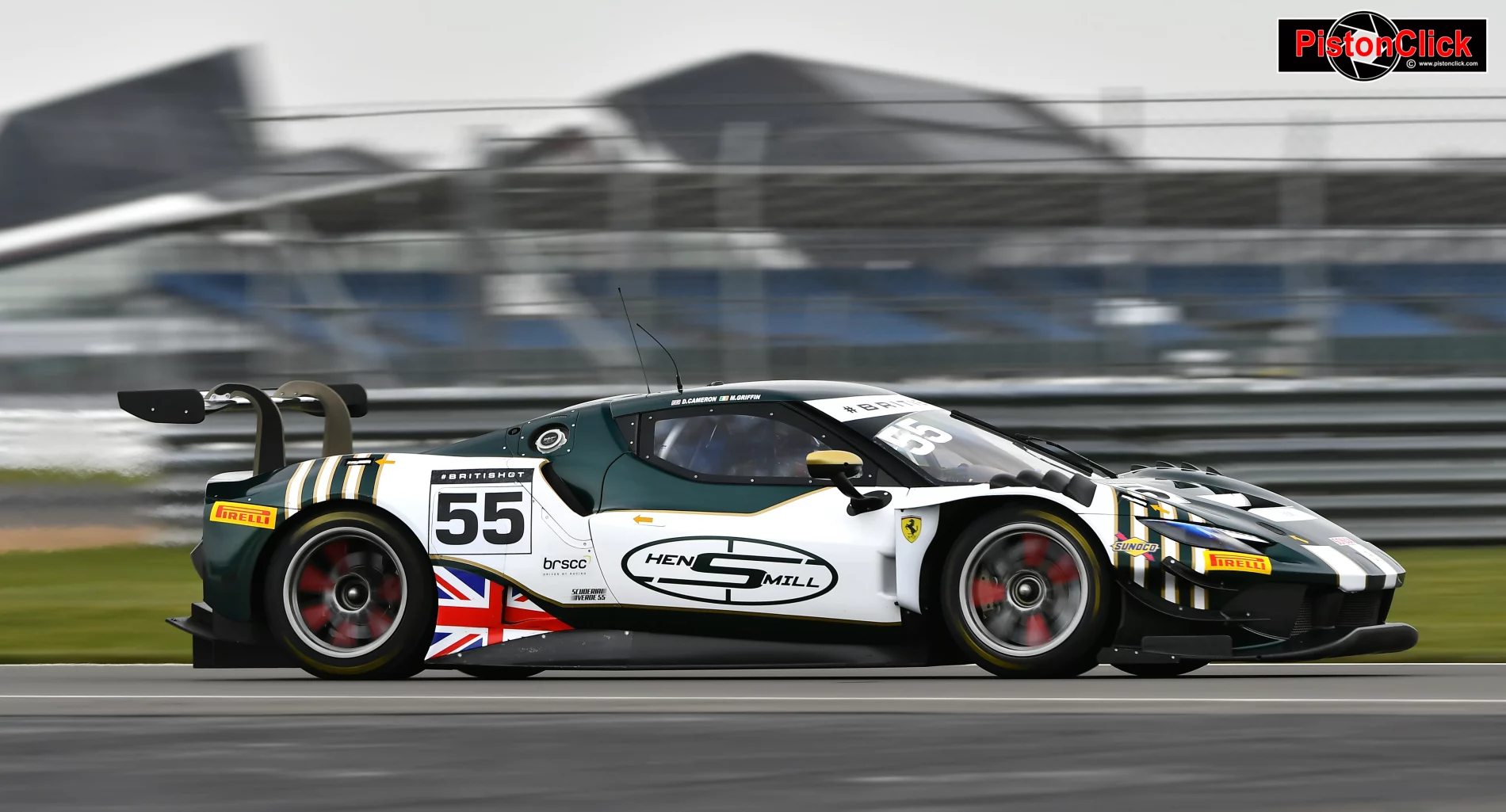 Spirit of Race SA Ferrari 296 GT3 GT race car