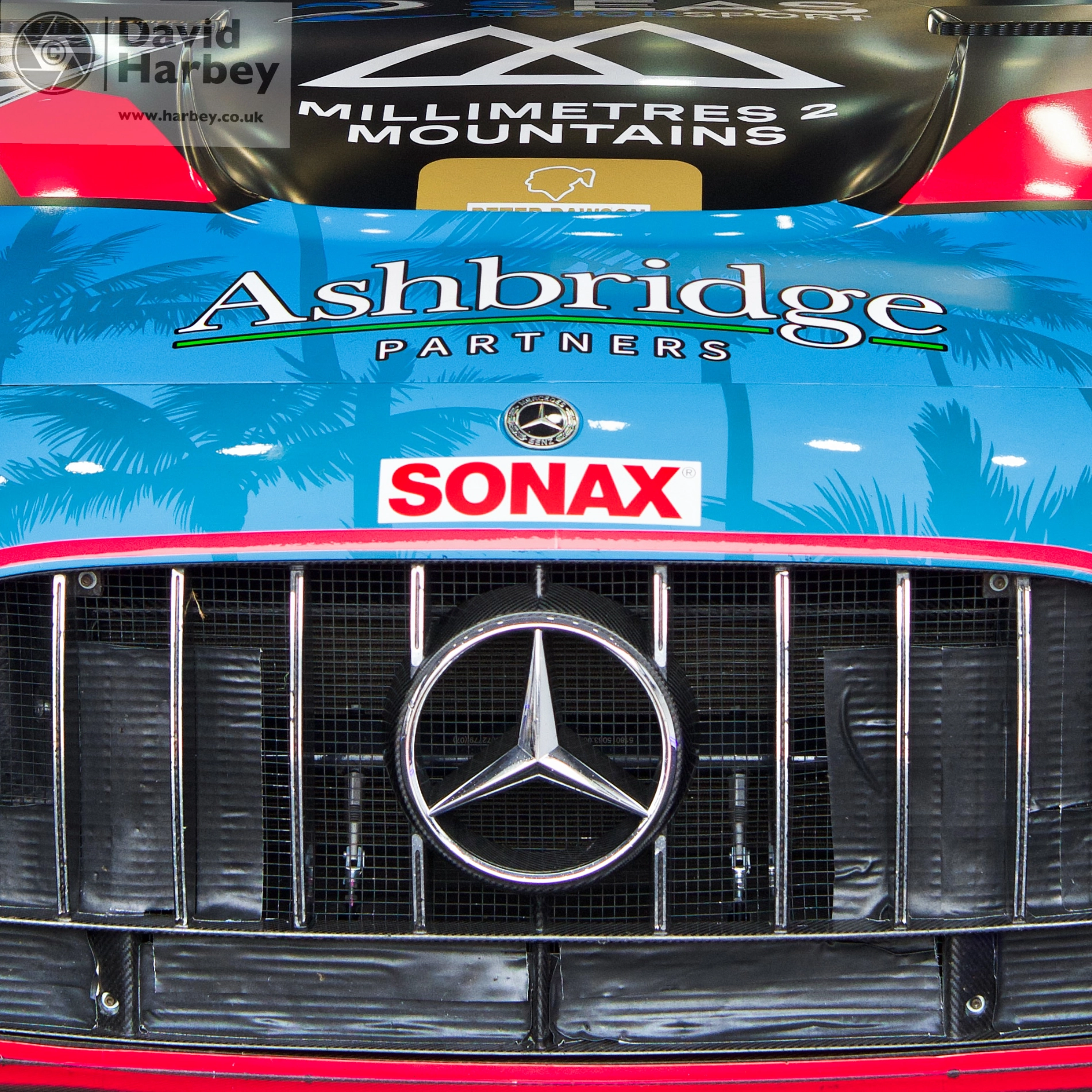 British GT pits at Silverstone