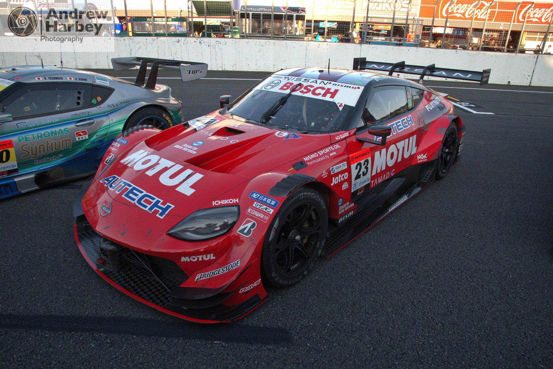 Super GT at Motegi race track Japan